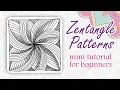 Zentangle patterns for beginners zentangle inspired art tangle patterns