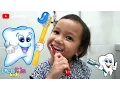 Download Lagu Anak 3 tahun Belajar Gosok Gigi Sendiri - Brush Your Teeth for Kids | DenDis Kids