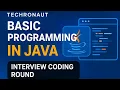 Check if a Number is Palindrome - Part 3 Basic Programming in Java Interview Coding Round