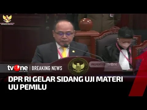 Sidang Uji Materi UU Pemilu 2024