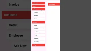 Build a React js Dropdown Menu with a Recursive Component in Geekboots