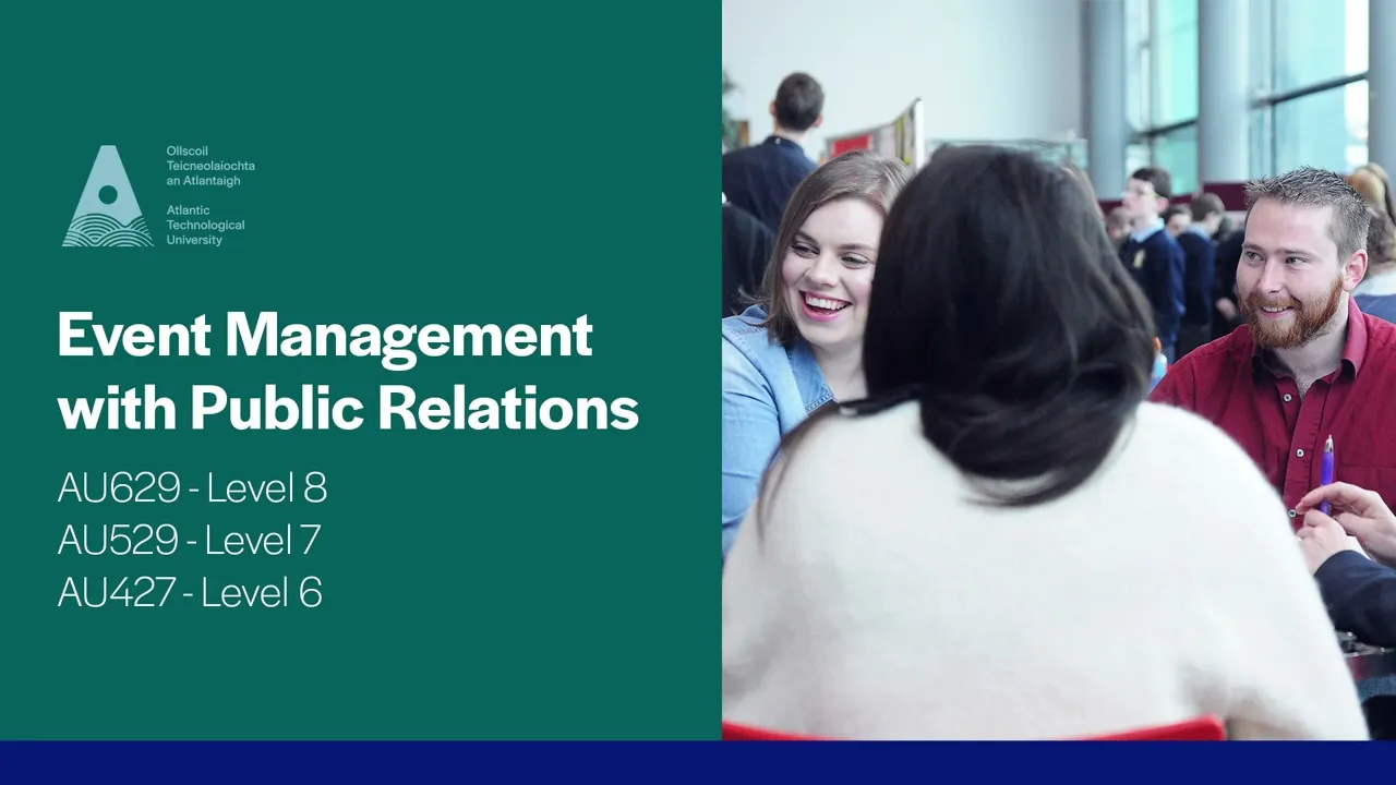 Event Management with Public Relations Course Video