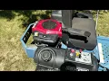 Dixon ZTR Ram 44 Hydrostatic Zero Turn run-up and look over