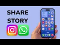 Download Lagu How To Share Instagram Story To WhatsApp Status