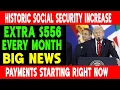 Lagu BREAKING: Historic Social Security Increase – Extra $556 Every Month Starts Now!
