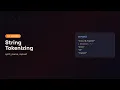 C in 100 Seconds String Tokenizing strtok Episode 33