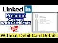 LinkedIn Free Courses With Certificate Python Java Data Science JS Free Course No Debit Card