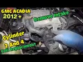 Removing intake on 2011 GMC Acadia 3 6L cylinder 2 and 4 misfire new ignition coil