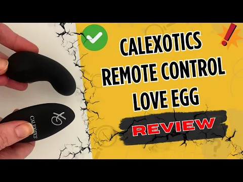 CalExotics Remote Control Love Egg Review [Video Demo]