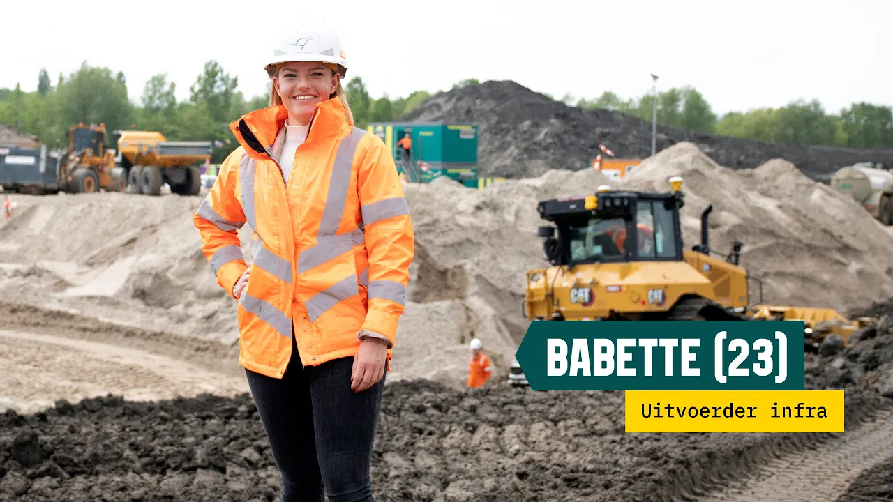 JIJ in de Bouw & Infra — Babette - JIJ GAAT HET MAKEN (YouTube video ad)