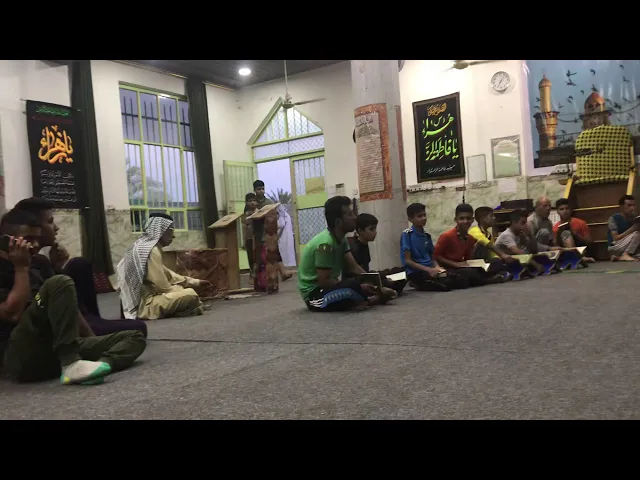 ⁣محافل مدرسة آل البيت ع الدينية في المدائن .