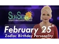 February 25th Zodiac Horoscope Birt ay Personality - Pisces