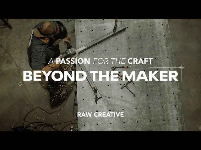 Watch Beyond the Maker - Raw Creative on YouTube.