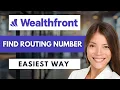 How to Find Your Wealthfront Routing Number l Quick Guide 2026