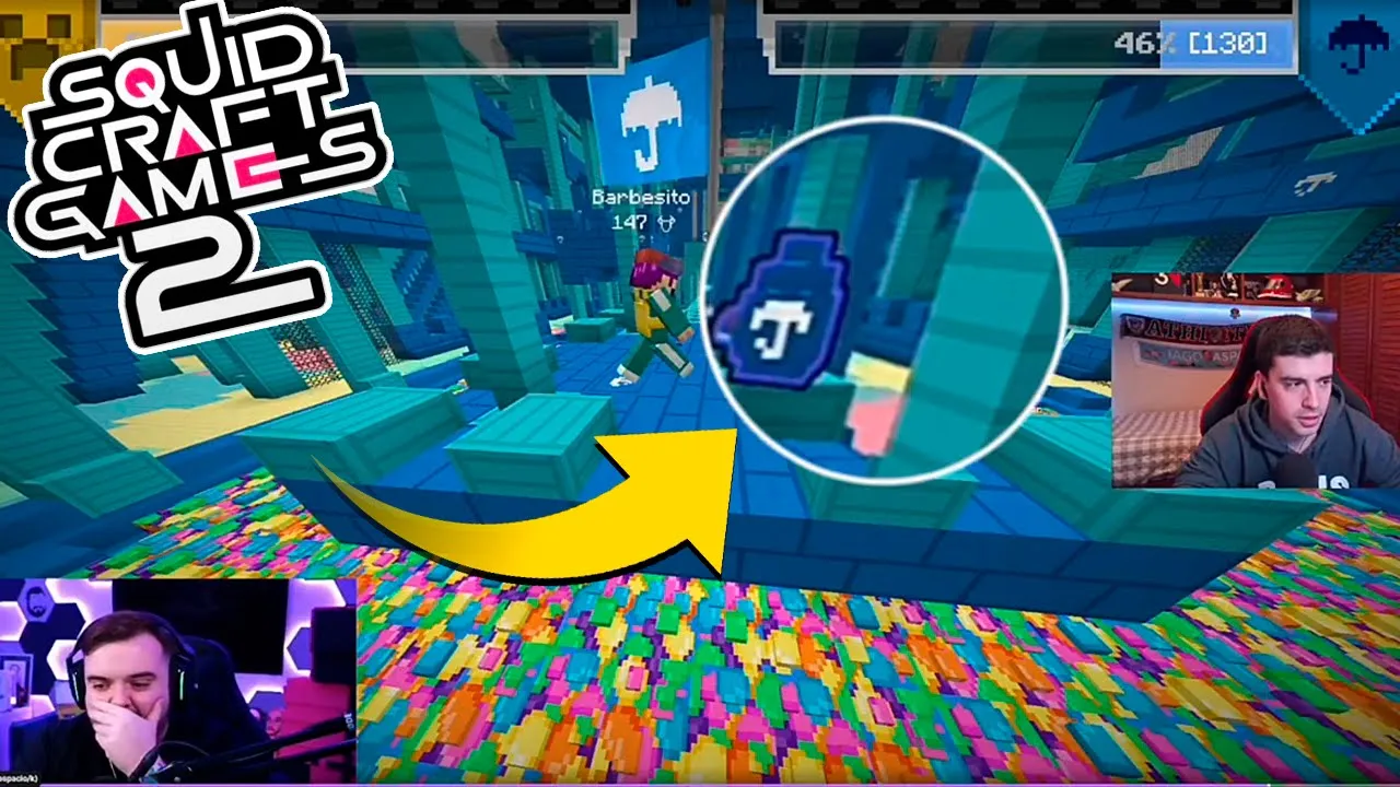 Por Este Bug Tendrán Que Revivir A Todos EN SQUID CRAFT GAMES 2 | DIA 3
