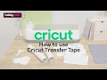 How to Use Cricut Transfer Tape Hobbycraft