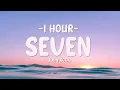 Download Lagu [1 HOUR]Jung Kook (정국) - Seven (Lyrics) Ft. Latto
