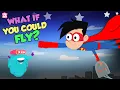 Download Lagu What If You Could Fly? | Superpower To Fly | The Dr Binocs Show | Peekaboo Kidz