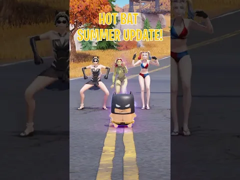 Hot Batman Fortnite Update! (New Weapons + Sprites)