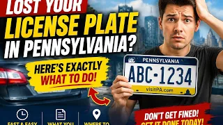 How to get a replacement license plate in Pennsylvania