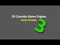 Early C Console Game Engine 3
