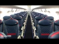 Delta E175 cabin tour Comfort