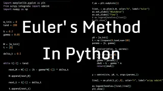 Euler s Method ODE Solver in Python