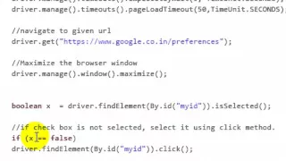 How to verify if checkbox is selected or not in Selenium
