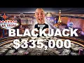 Download Lagu $335,000 Blackjack - 2 Hands INSANITY - October 9 - Coffee and Blackjack