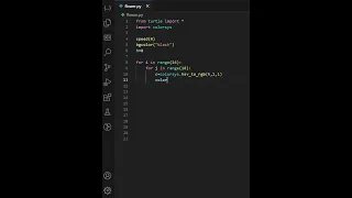 How to draw an Amazing Flower using python
