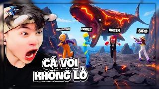 Chúng Tôi Câu Cá VẠN CÂN #3 ! Siro, Bon Và Bear Câu Lên Con Cá Voi Bay To Bằng Quả Núi