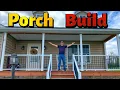 How To build A Covered Front Porch - 5 Easy Steps