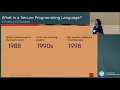 What is a Secure Programming Language
