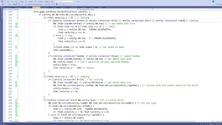 Handling collisions in Super Mario Brothers with bounding boxes - How To Make A Web Game