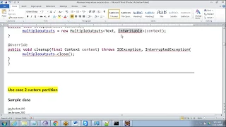 Hadoop Integrated with Eclipse and Map Reduce Custom Partitioner
