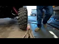 How to do a front end alignment on a utv atv or sxs