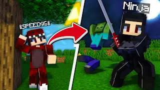 ماين كرافت بس تحولت الى نينجا سيف الكاتانا الخارق 
