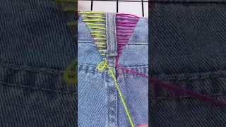 طريقة تصغير خصر البنطلون Fashion Styling 