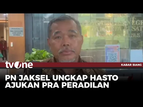 Sekjen PDIP Hasto Kristiyanto Ajukan Praperadilan