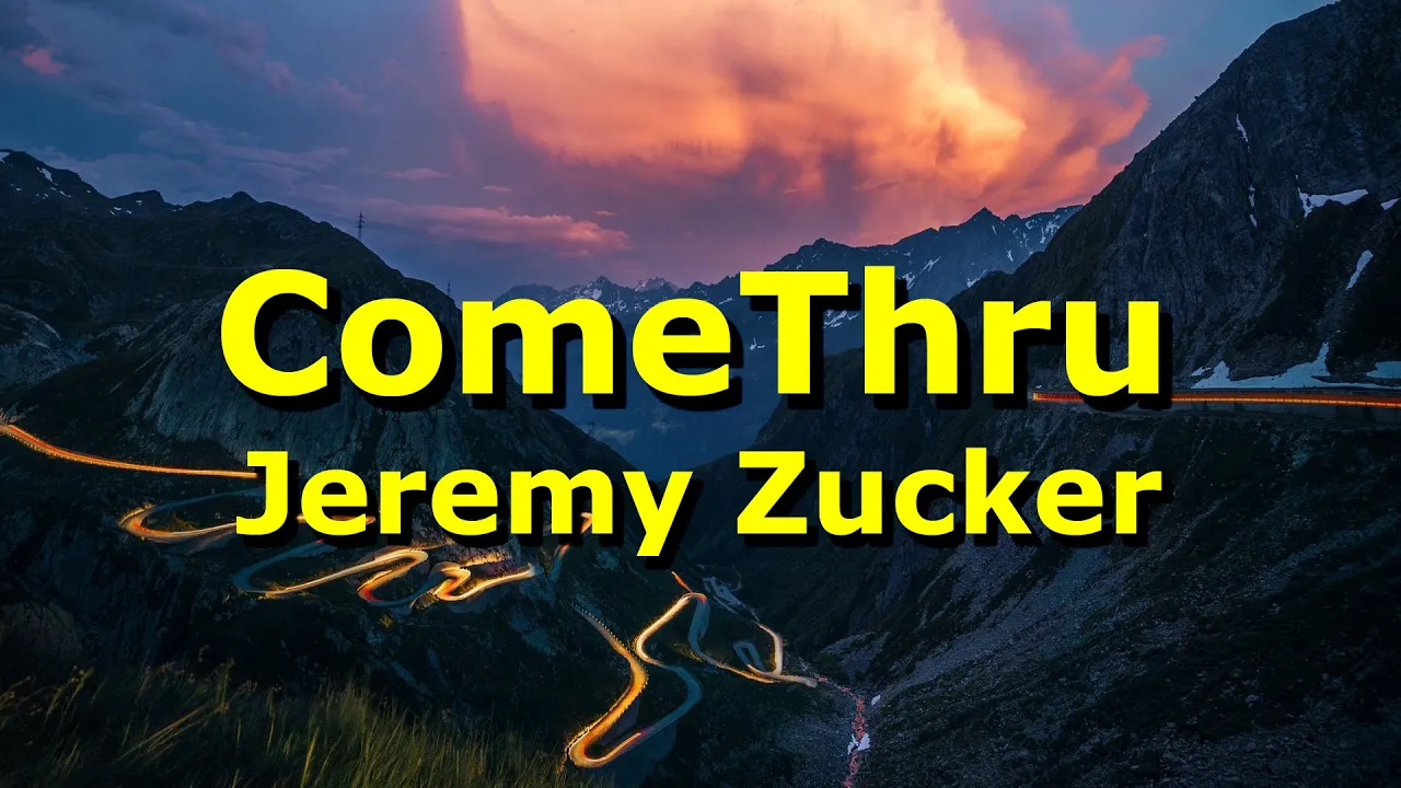 Jeremy Zucker - comethru (Lyrics)