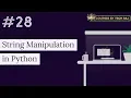 PFB - String Manipulation in Python