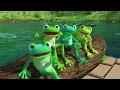 Five Little Speckled Frogs! | CoComelon Furry Friends | Animals for Kids