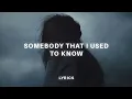 somebody that i used to know (tiktok version) lyrics | Gotye - Somebody that I used to know [beat]