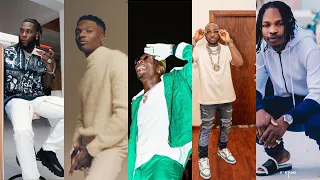 shatta wale honors wizkid davido burna boy falz naira marley in live video