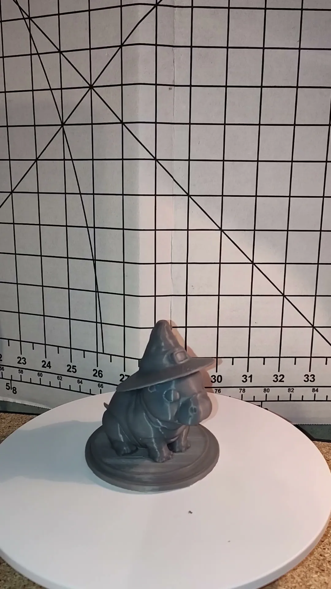 Halloween Freebie - Cute baby hippo in a witch hat - Moo Deng inspired fanart