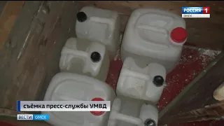 В одном из садоводческих товариществ Омска задержали мужчину, который изготавливал мефедрон