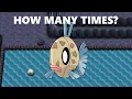 Questioning Bulbapedia s Questionable Feebas Tile Strategy