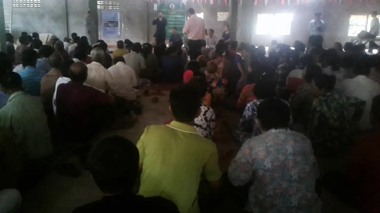 ផ្សព្វផ្សាយ ពី ធនាគារស្រូវ និង អាយ ភី អា  នៅឃុំ តាលោ ស្រុកបាកាន ខេត្ត ពោធិ៍សាត់