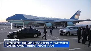 Trump reportedly used catering truck to sneak off Air Force One amid Iranian threats