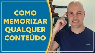 [Memorização] Como memorizar qualquer conteúdo